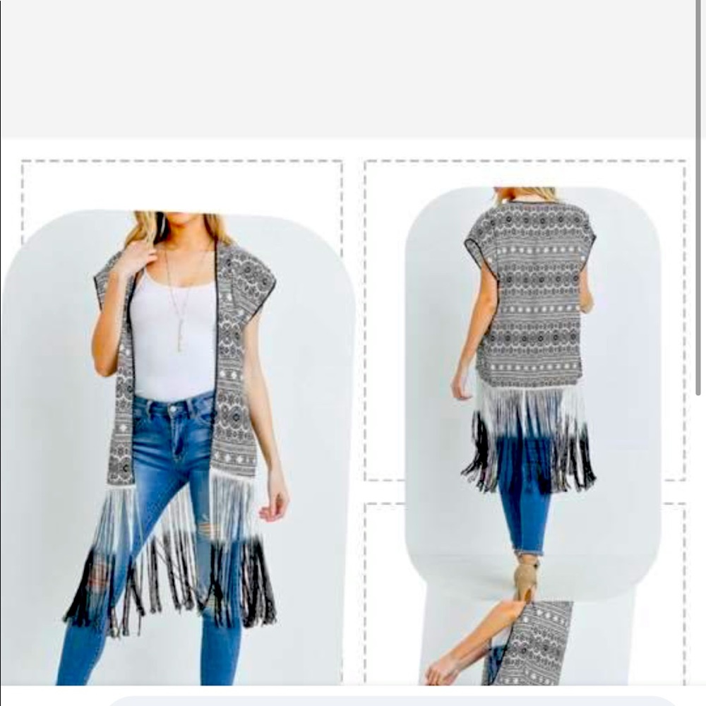 One size fits all cardigan or coverup